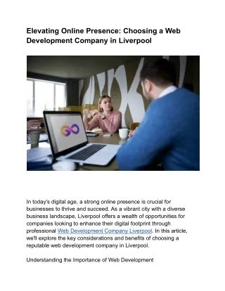 _Web Development Company Liverpool