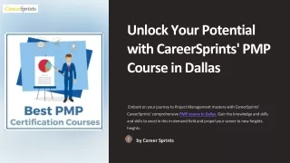 PMP Certification Course in Dallas - Get Project Management Career Success