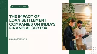 The Impact of Loan Settlement Companies on India's Financial Sector