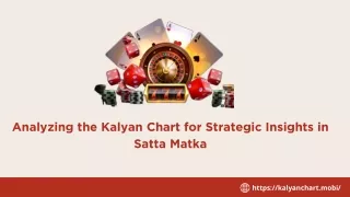 Analyzing the Kalyan Chart for Strategic Insights in Satta Matka