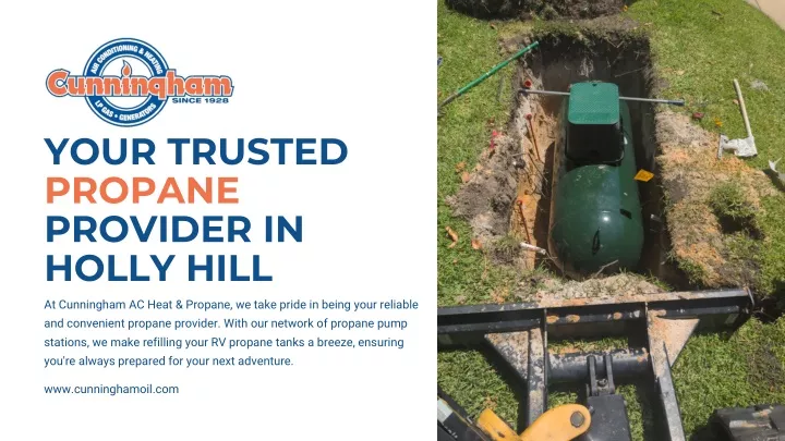 your trusted propane provider in holly hill