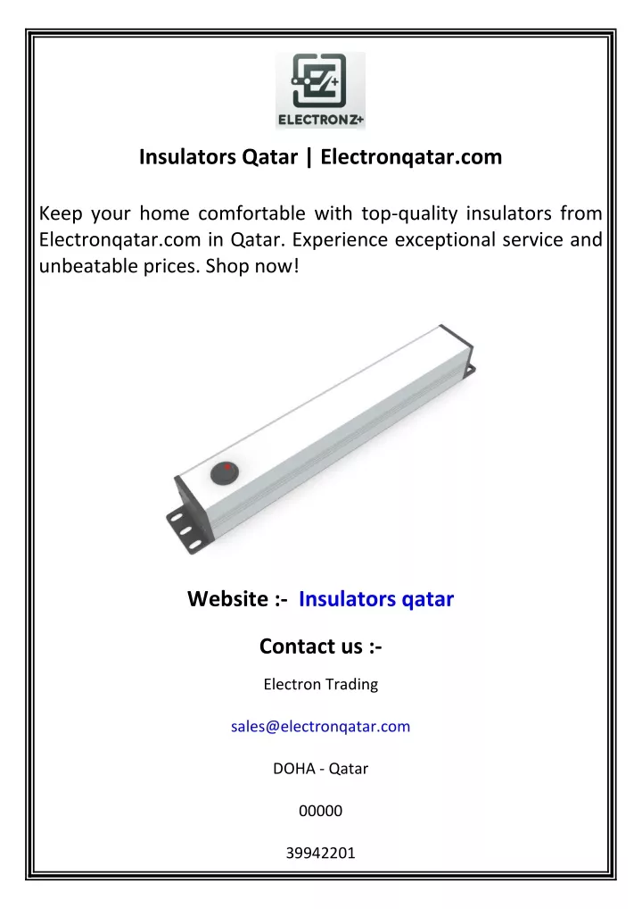 insulators qatar electronqatar com