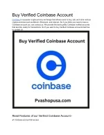Buy Verified Coinbase Account - slide 1