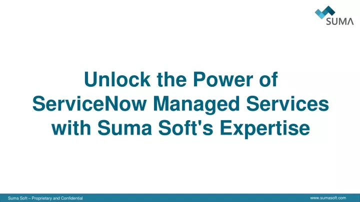 unlock the power of servicenow managed services