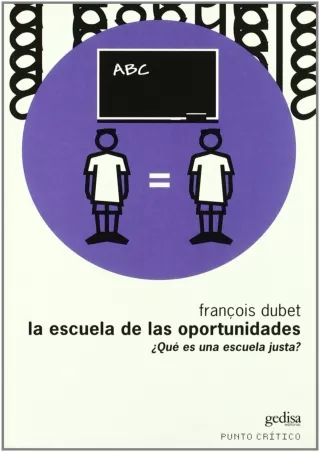 get⚡[PDF]❤ La escuela de las oportunidades (Spanish Edition)