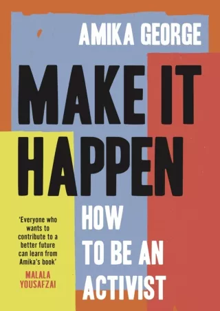 PDF/READ❤  Make it Happen: A handbook to tackling the biggest issues facing the world in