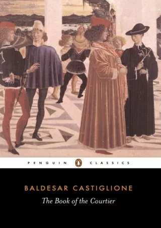 ❤[PDF]⚡  The Book of the Courtier (Penguin Classics)