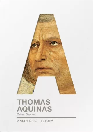 ⚡Read✔[PDF]  Thomas Aquinas: A Very Brief History (Very Brief Histories)