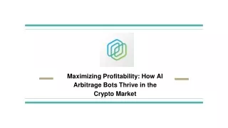 Maximizing Profitability_ How AI Arbitrage Bots Thrive in the Crypto Market