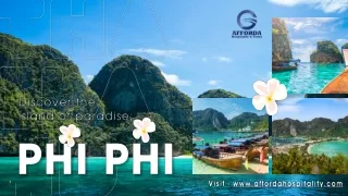 Discover the island of paradise Phi Phi Island