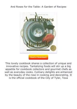 And-Roses-for-the-Table-A-Garden-of-Recipes