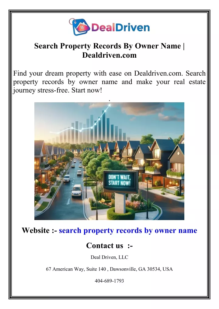 search property records by owner name dealdriven