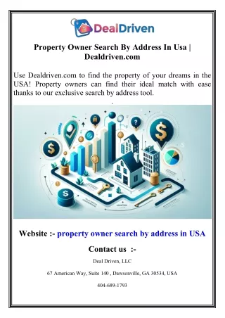 property owner search by address