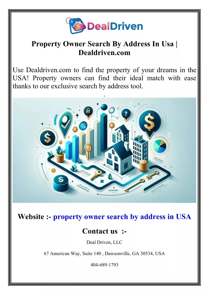 property owner search by address