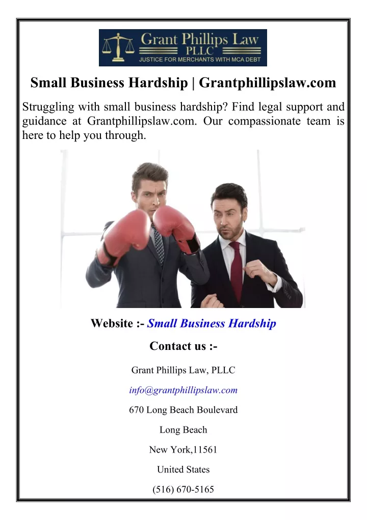 small business hardship grantphillipslaw com