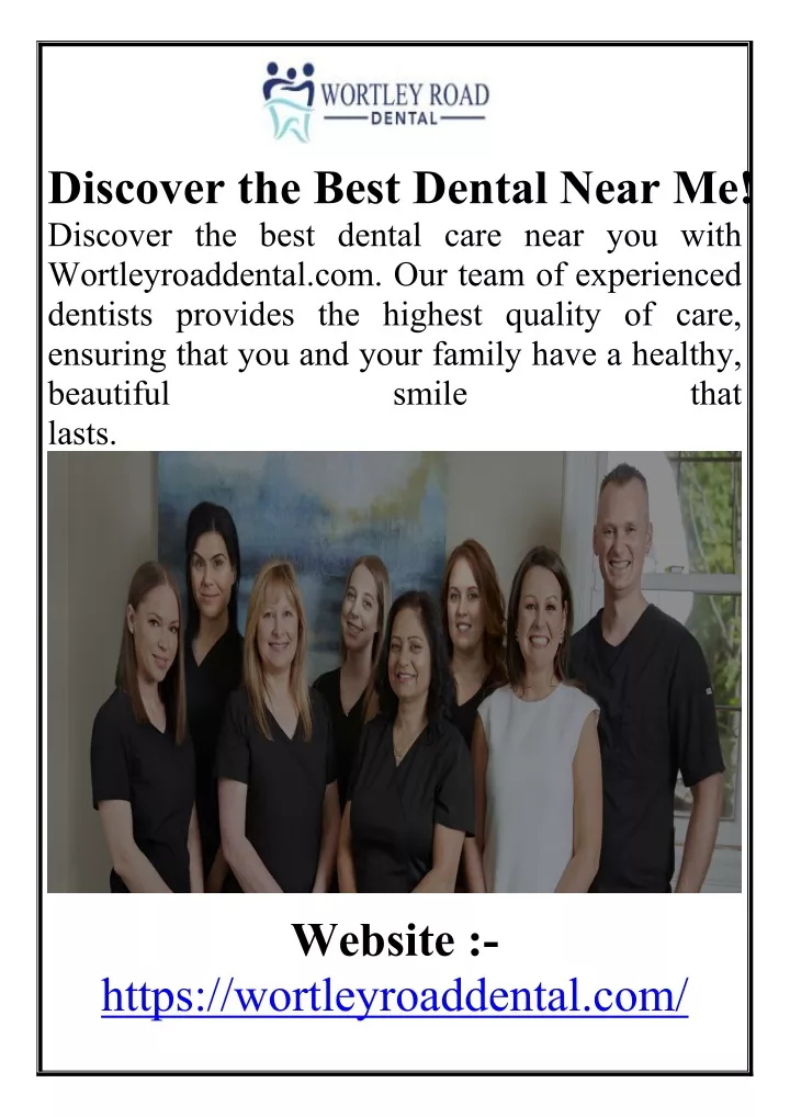 discover the best dental near me discover