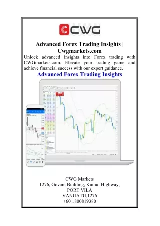 Advanced Forex Trading Insights  Cwgmarkets.com