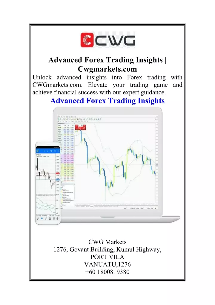 advanced forex trading insights cwgmarkets