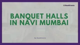 Banquet halls in NAVI mumbai