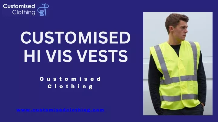 customised hi vis vests