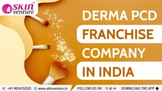 Top Derma PCD Franchise Company in India