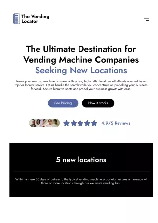 The Vending Locator