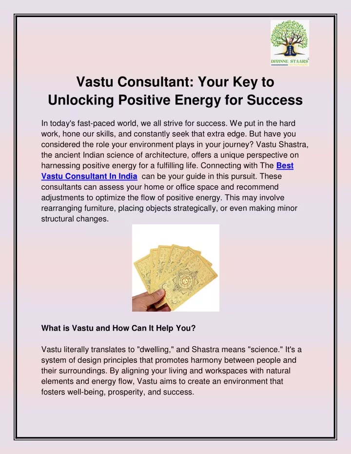 vastu consultant your key to unlocking positive