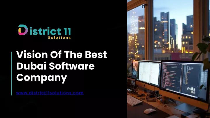 vision of the best dubai software company