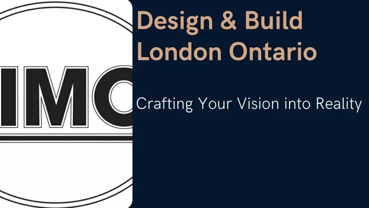 design build london ontario