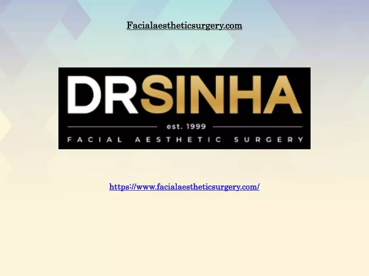 facialaestheticsurgery com