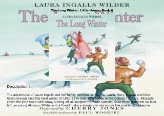 [DOWNLOAD]⚡️PDF✔️ The Long Winter: Little House, Book 6