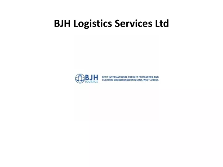 bjh logistics services ltd