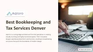 Best Bookkeeping and Tax Services Denver