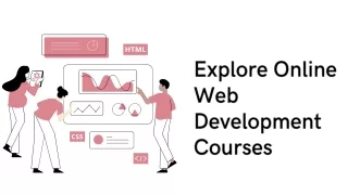 explore online web development courses