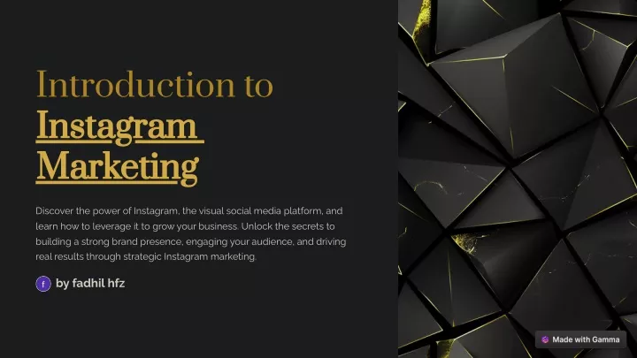 introduction to instagram marketing