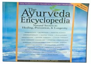 READ [PDF]  The Ayurveda Encyclopedia: Natural Secrets to Healing