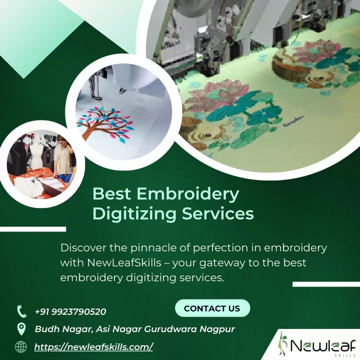 best embroidery digitizing services