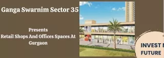 Ganga Swarnim Sector 35 E-Brochure