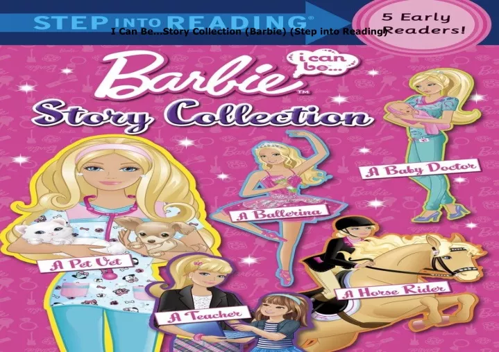 i can be story collection barbie step into reading