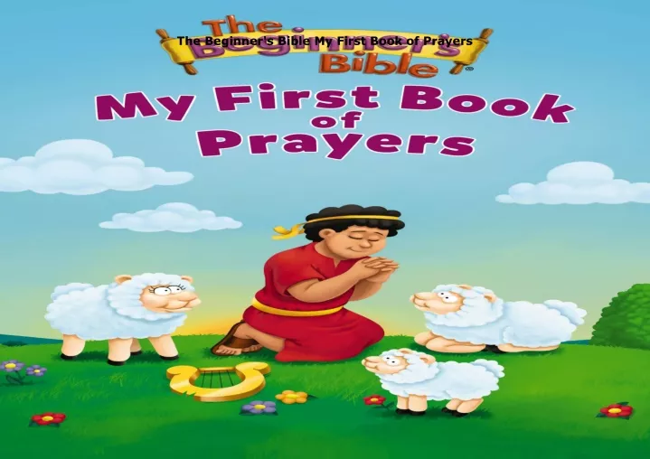 the beginner s bible my first book of prayers