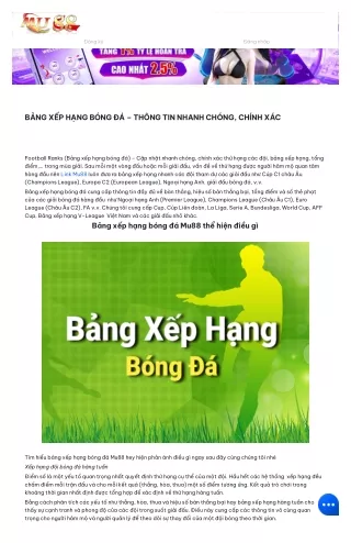 bang_xep_hang_bong_da