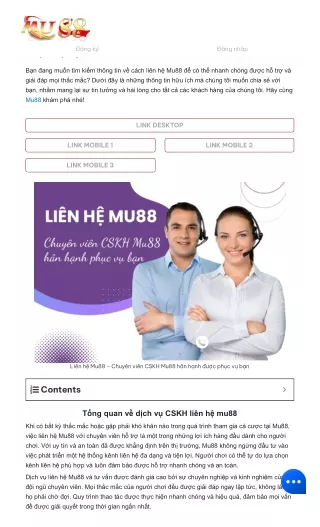 li n h mu88 chuy n vi n cskh mu88