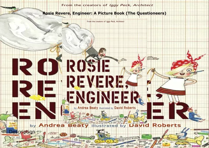 rosie revere engineer a picture book