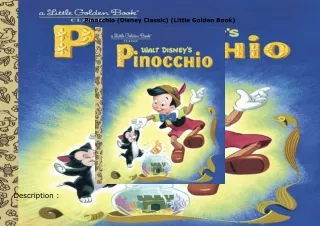 ❤️(download)⚡️ Pinocchio (Disney Classic) (Little Golden Book)