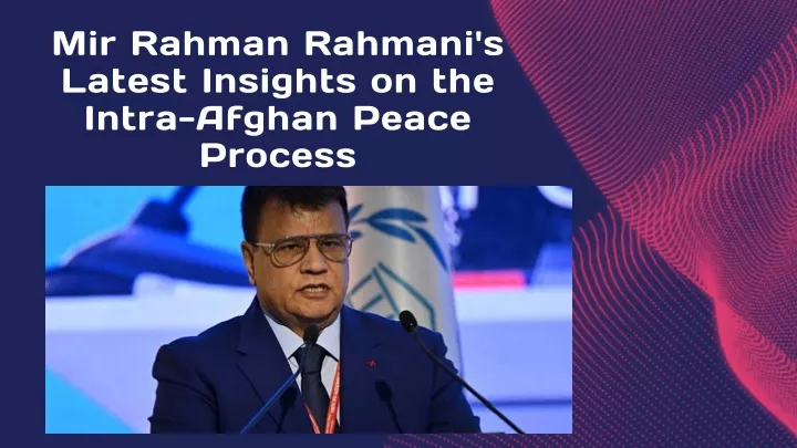 mir rahman rahmani s latest insights on the intra