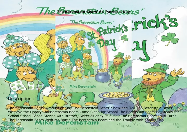 the berenstain bears st patrick s day