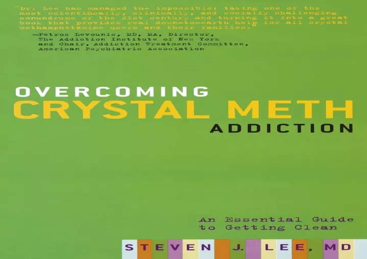 PPT - ⭐ DOWNLOAD/PDF ⚡ Overcoming Crystal Meth Addiction: An Essential ...