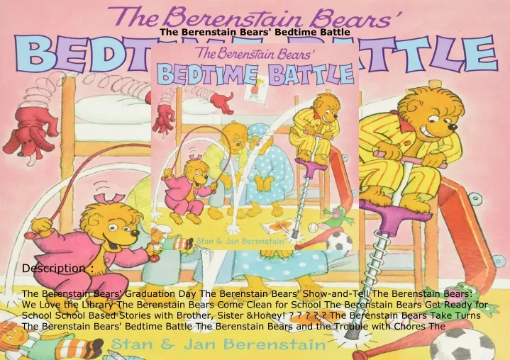 the berenstain bears bedtime battle