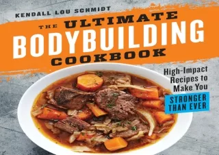 READ [PDF]  The Ultimate Bodybuilding Cook: High-Impact Recipes t