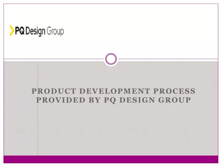 product development process provided by pq design group